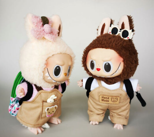 Labubu Backpack Children's Large Capacity Kindergarten Bag Cute Primary School